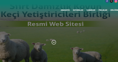Siirt Damızlık Koyun Keçi Yetiştiricileri Birliği Resmi Web Sitesi Yayında!