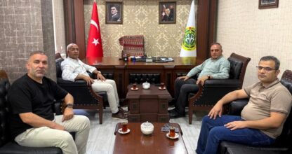 İl Tarım ve Orman Müdürü Şanverdi’den Koyun Keçi Yetiştiricileri Birliği’ne Ziyaret