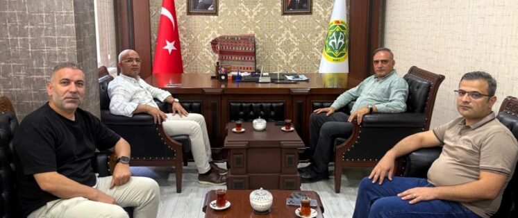İl Tarım ve Orman Müdürü Şanverdi’den Koyun Keçi Yetiştiricileri Birliği’ne Ziyaret